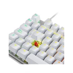 Teclado gaming newskill serike tkl v2 rgb blanco