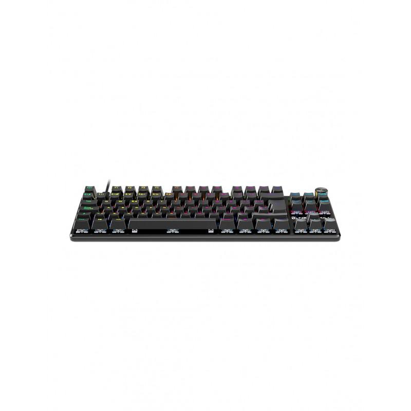 Teclado gaming newskill serike tkl v2 rgb negro