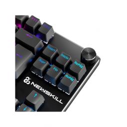 Teclado gaming newskill serike tkl v2 rgb negro