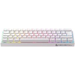 Teclado gaming newskill pyros v2 ivory inalambrico rgb blanco