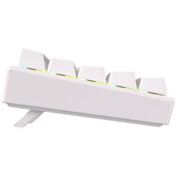 Teclado gaming newskill pyros v2 ivory inalambrico rgb blanco
