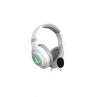Auriculares gaming newskill sobek inalambrico rgb blanco