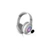 Auriculares gaming newskill sobek inalambrico rgb blanco