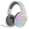 Auriculares gaming newskill aton v2 ivory inalambrico rgb blanco