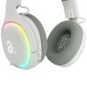 Auriculares gaming newskill aton v2 ivory inalambrico rgb blanco