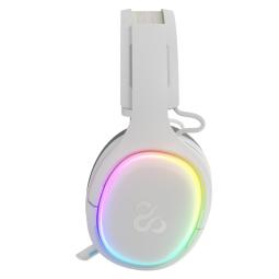 Auriculares gaming newskill aton v2 ivory inalambrico rgb blanco