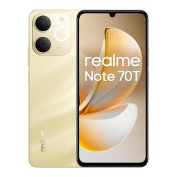 Movil realme note 70t 4 - 256gb gold