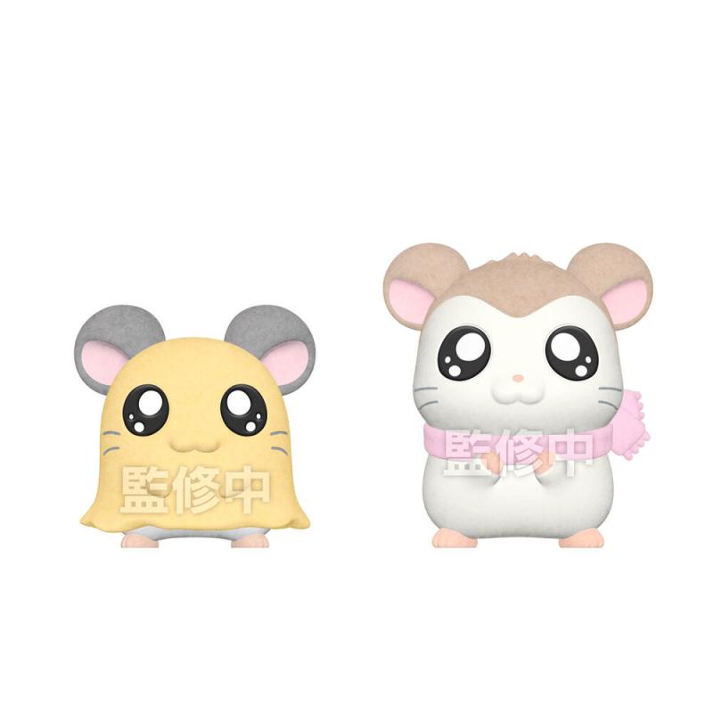 Hamtaro flocked doll