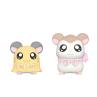 Hamtaro flocked doll