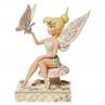 Figura enesco disney peter pan campanilla con mariposa navidad - Imagen 1