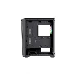 Caja ordenador gaming nfortec krater x e - atx argb cristal templado negra