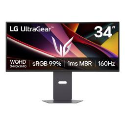 Monitor curvo gaming lg 34g600a - b 34 pulgadas wqhd 160hz