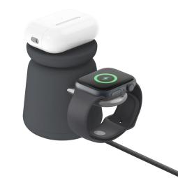 Base de carga powerhouse belkin wiz020vfh36 doble iphone iwatch airpods