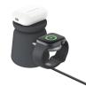 Base de carga powerhouse belkin wiz020vfh36 doble iphone iwatch airpods