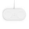 Base de carga inalambrica doble belkin wiz002vfwh blanca