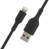 Cable lightning a usb tipo a belkin 1m - macho - macho - negro
