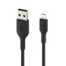 Cable lightning a usb tipo a belkin 2m - macho - macho - negro