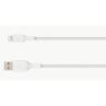 Cable lightning a usb tipo a belkin 1m - macho - macho - blanco