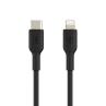 Cable lightning a usb tipo c belkin 1m - macho - macho - negro