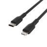 Cable lightning a usb tipo c belkin 1m - macho - macho - negro