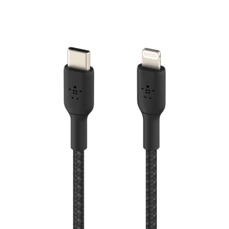 Cable lightning a usb tipo c belkin 1m - macho - macho - negro