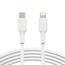 Cable lightning a usb tipo c belkin 1m - macho - macho - blanco