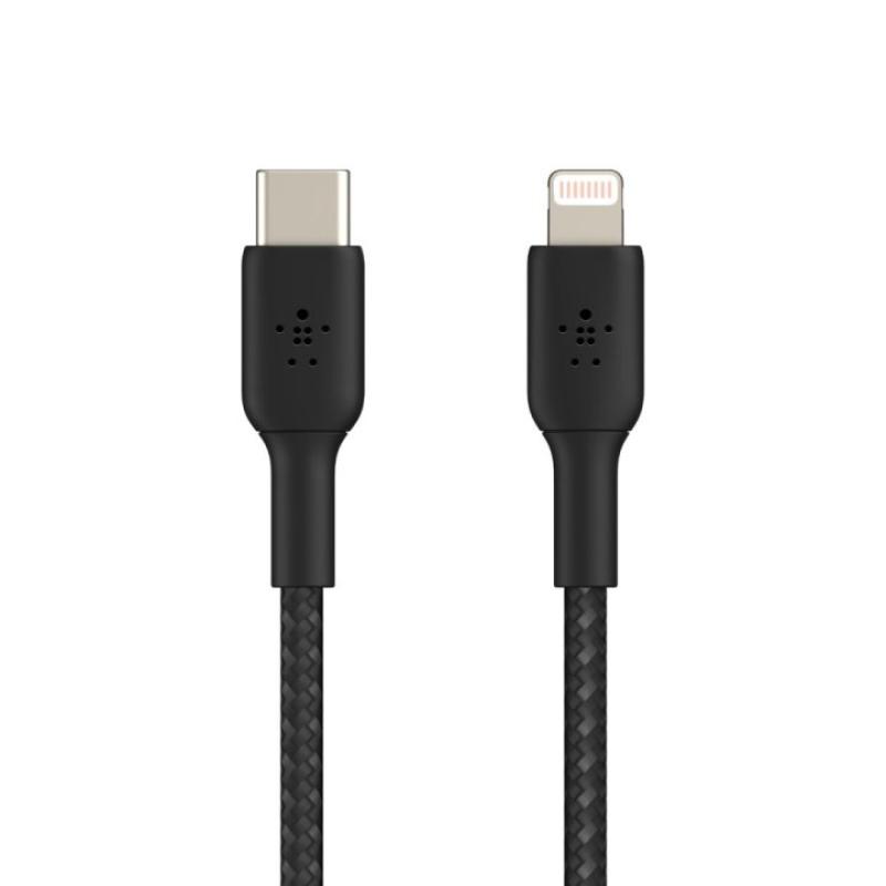 Cable lightning a usb tipo c belkin 1m - macho - macho - negro