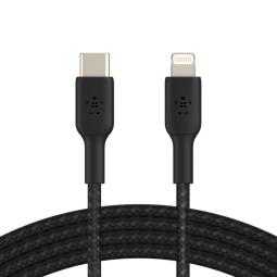 Cable lightning a usb tipo c belkin 1m - macho - macho - negro