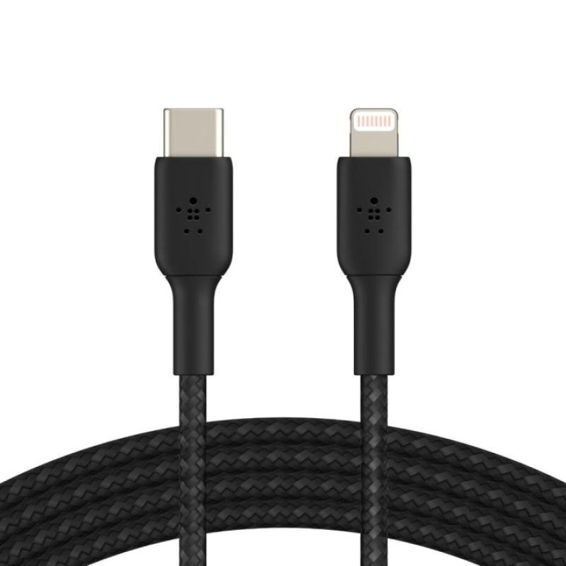 Cable lightning a usb tipo c belkin 1m - macho - macho - negro