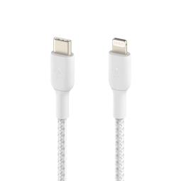 Cable lightning a usb tipo c belkin 1m - macho - macho - blanco