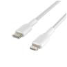 Cable lightning a usb tipo c belkin 1m - macho - macho - blanco