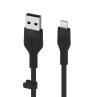 Cable lightning a usb tipo a belkin 1m - macho - macho - negro