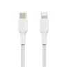 Cable lightning a usb tipo c belkin 1m - macho - macho - blanco