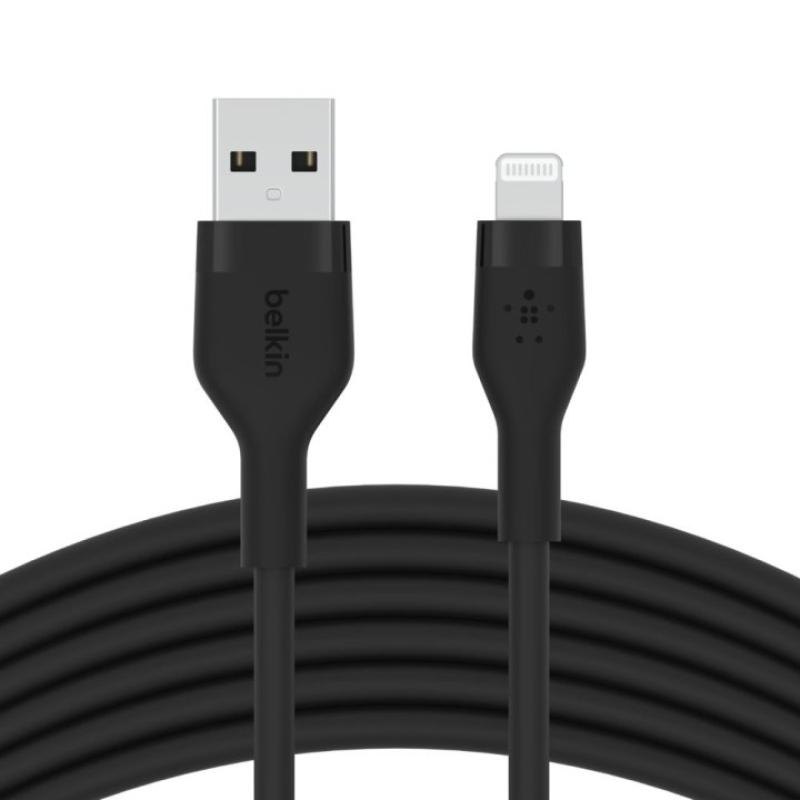 Cable lightning a usb tipo a belkin 1m - macho - macho - negro