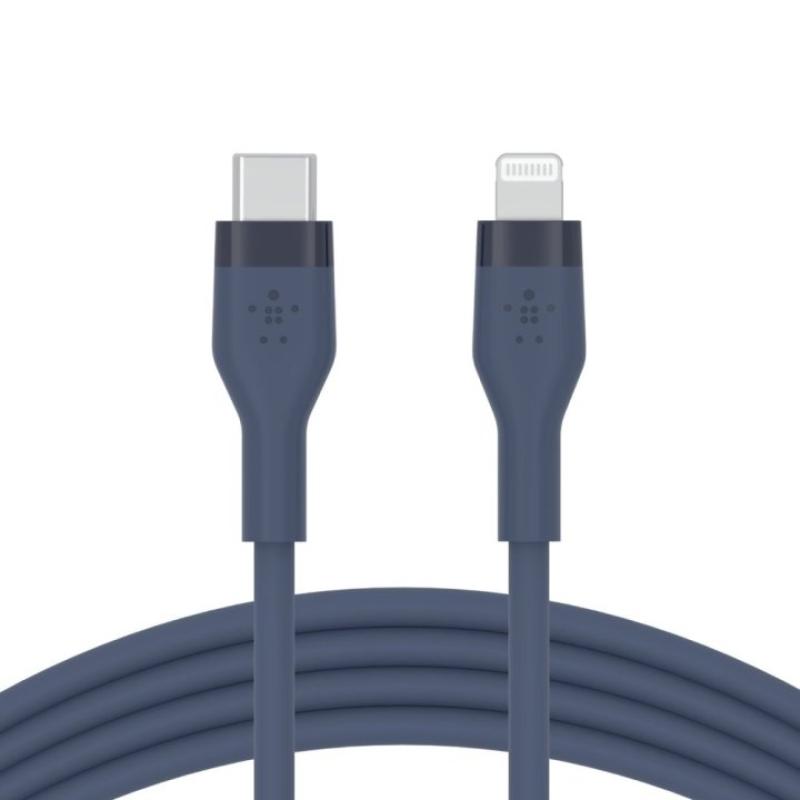 Cable lightning a usb tipo c belkin 1m - macho - macho - azul