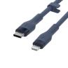 Cable lightning a usb tipo c belkin 1m - macho - macho - azul