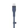 Cable lightning a usb tipo c belkin 1m - macho - macho - azul