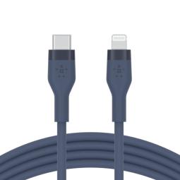 Cable lightning a usb tipo c belkin 1m - macho - macho - azul