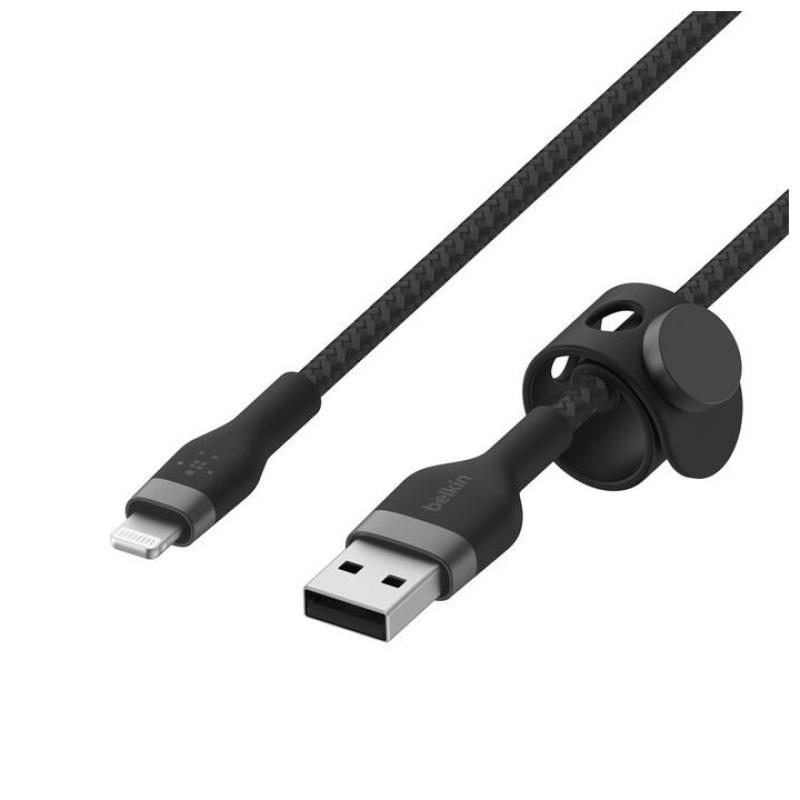 Cable lightning a usb tipo a belkin 3m - macho - macho - negro