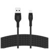 Cable lightning a usb tipo a belkin 3m - macho - macho - negro