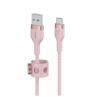 Cable usb tipo c a usb tipo a belkin 1m - macho - macho - rosa