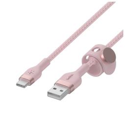 Cable usb tipo c a usb tipo a belkin 1m - macho - macho - rosa