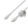 Cable lightning a usb tipo c belkin 1m - macho - macho - blanco