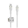 Cable lightning a usb tipo c belkin 1m - macho - macho - blanco