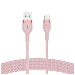 Cable usb tipo c a usb tipo a belkin 1m - macho - macho - rosa