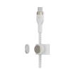 Cable lightning a usb tipo c belkin 1m - macho - macho - blanco