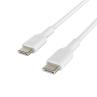 Cable usb tipo c belkin 1m - macho - macho - blanco