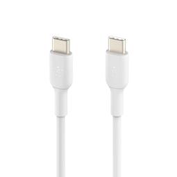 Cable usb tipo c belkin 1m - macho - macho - blanco
