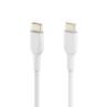 Cable usb tipo c belkin 1m - macho - macho - blanco