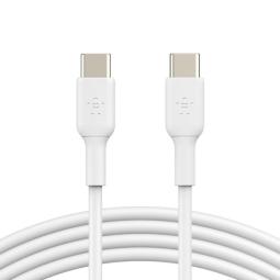 Cable usb tipo c belkin 1m - macho - macho - blanco